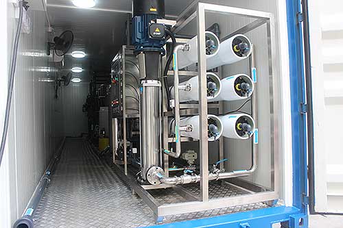 Konteyner Tipi Mobil Su Arıtma