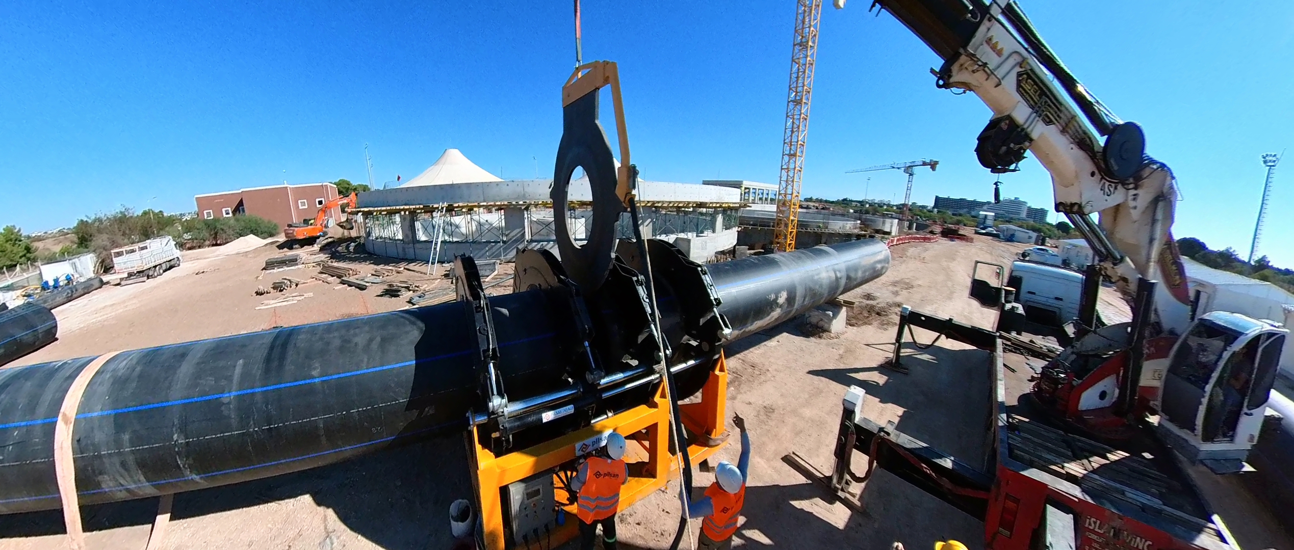 Denizden Su Alma Derin Deniz Deşarjı Hatları