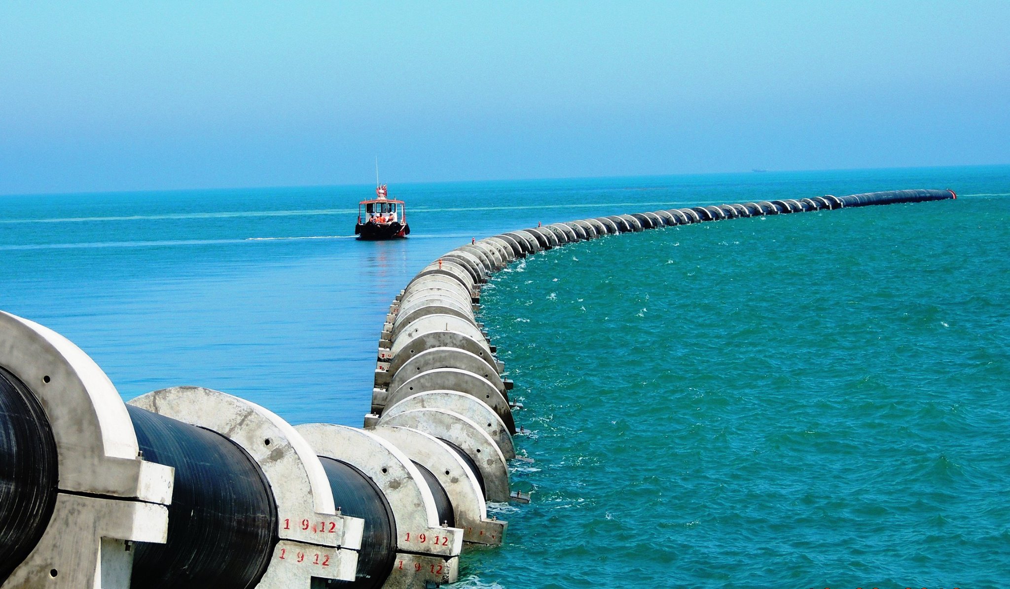 Denizden Su Alma Derin Deniz Deşarjı Hatları