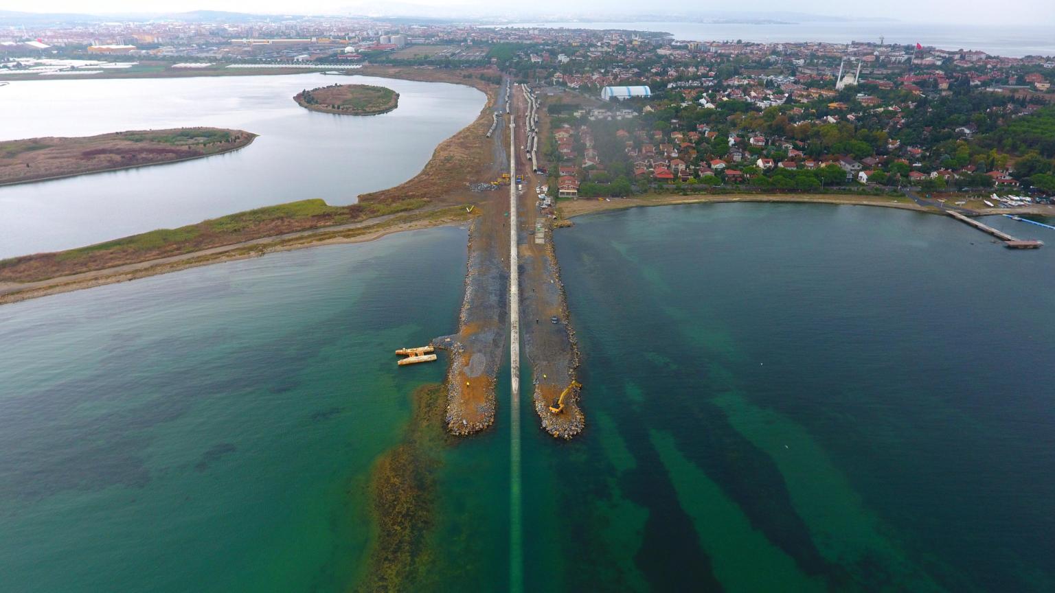 Denizden Su Alma Derin Deniz Deşarjı Hatları