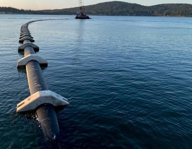 Denizden Su Alma Derin Deniz Deşarjı Hatları